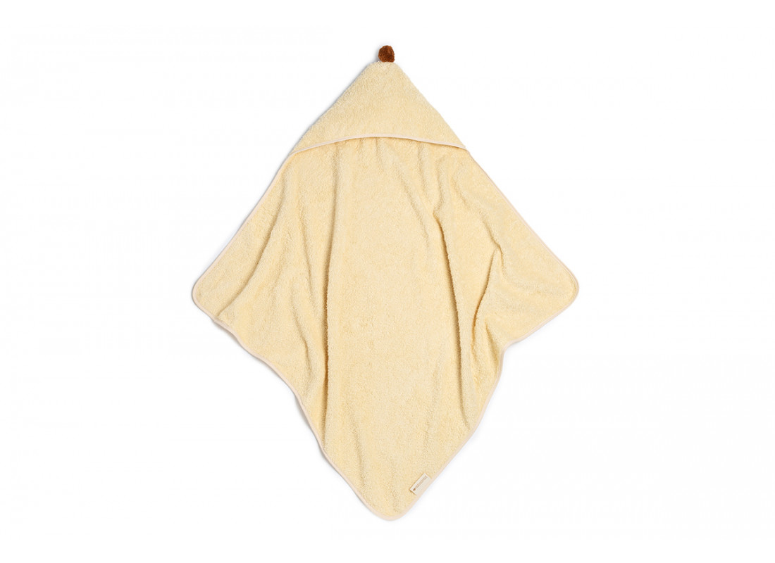 Cape de bain vanille